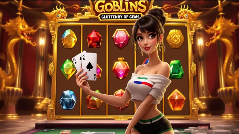 ตัวอย่างหน้าจอวงล้อและสัญลักษณ์พิเศษของเกมสล็อต